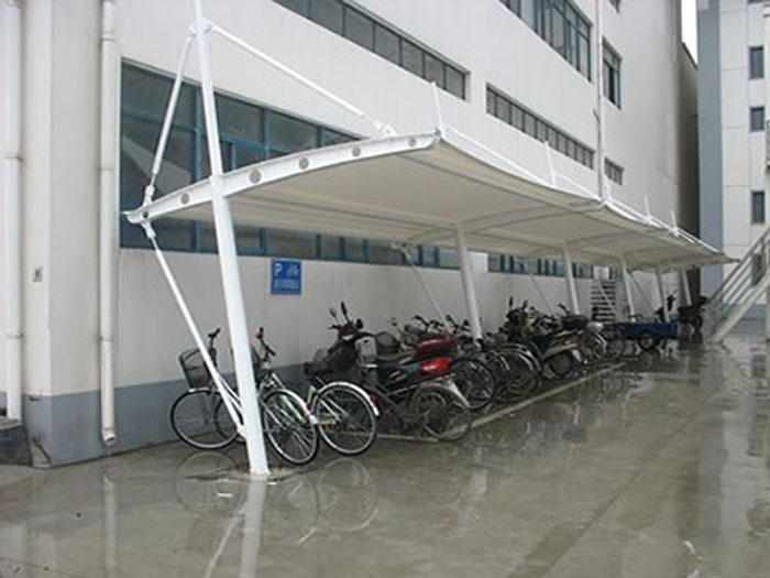结构自行车停车棚